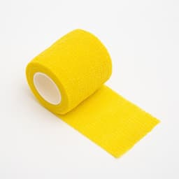 Бинт самофиксирующийся, 5 см × 4.5 м, жёлтый