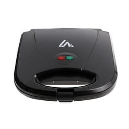 Электровафельница Luazon LT-09, 750 Вт, венские вафли, антипригарное покрытие, чёрная