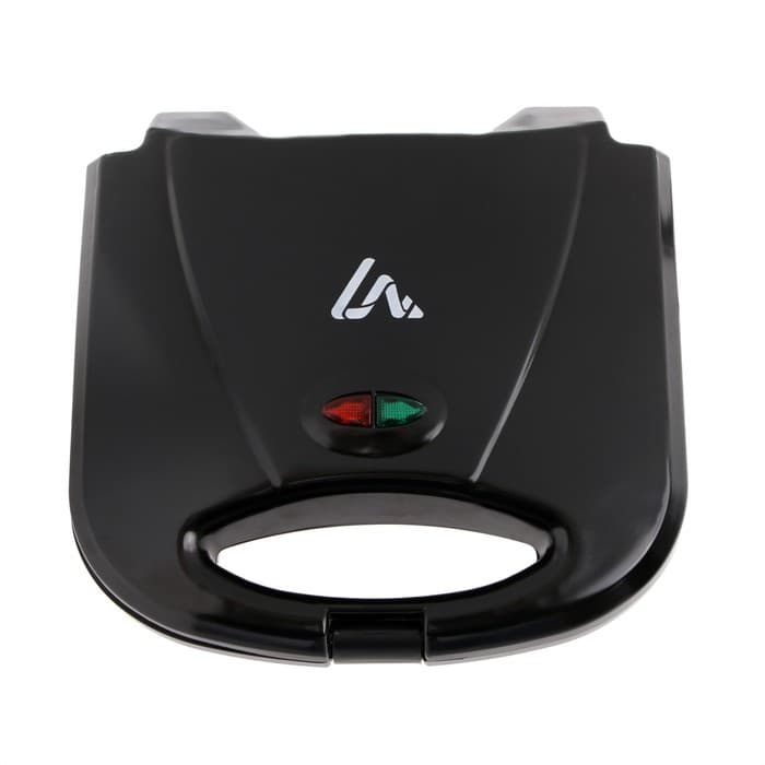 Электровафельница Luazon LT-09, 750 Вт, венские вафли, антипригарное покрытие, чёрная