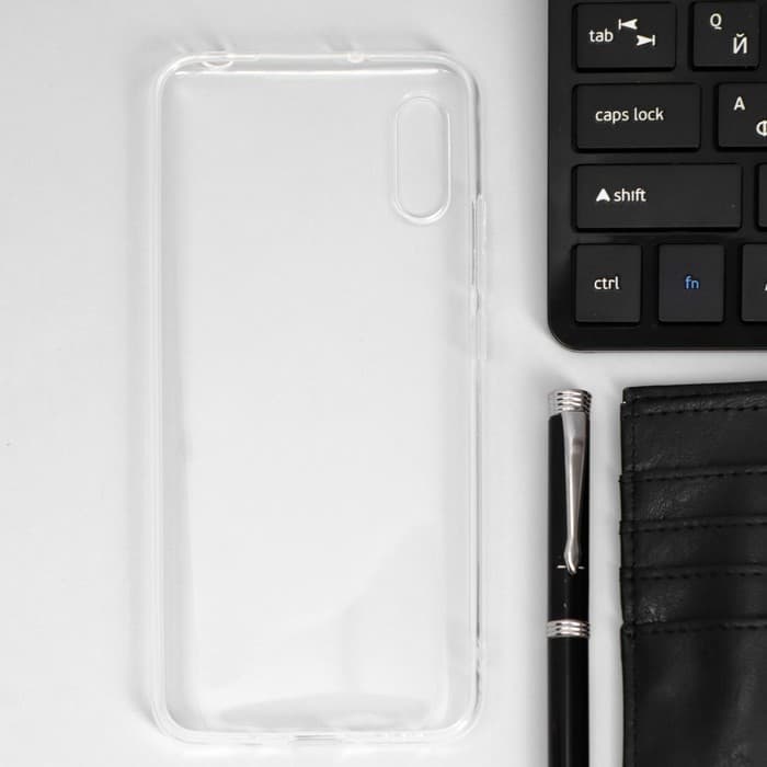Чехол iBox Crystal для Xiaomi Redmi 9A, силиконовый, прозрачный