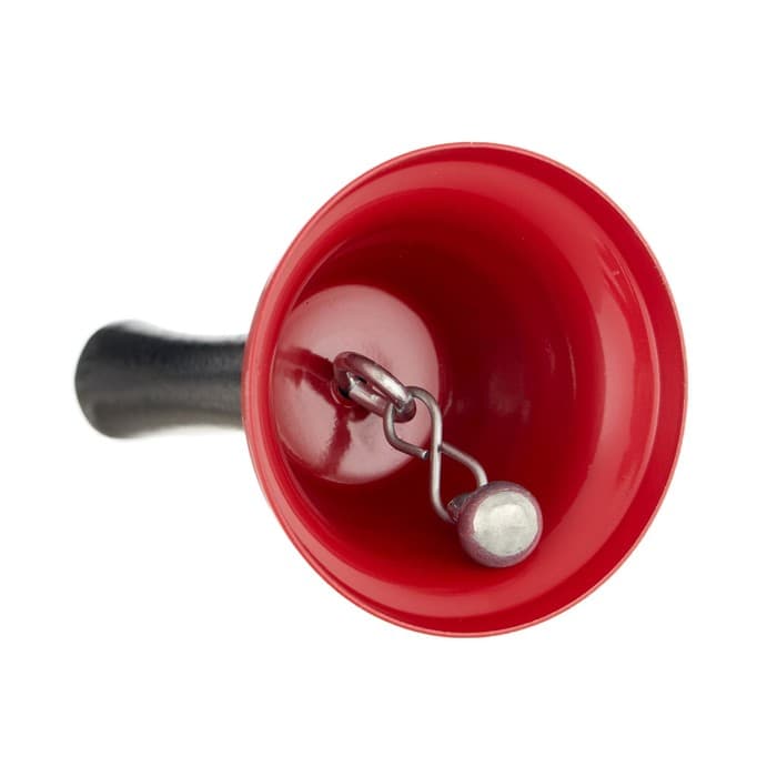 Колокольчик настольный Candy, красный, 12×6.5 см