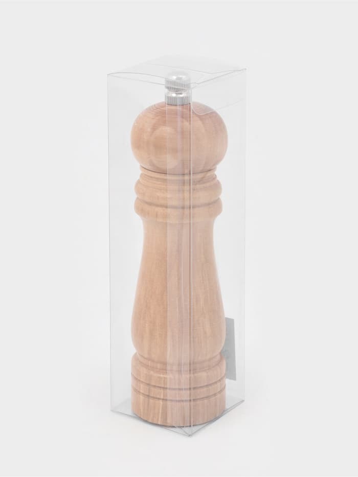 Мельница для специй Доляна «Дуновение леса», 15×4.5 см, керамический механизм, бежевая