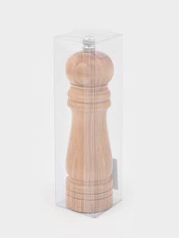 Мельница для специй Доляна «Дуновение леса», 15×4.5 см, керамический механизм, бежевая