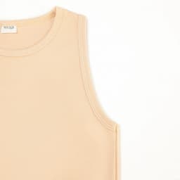 Майка домашняя женская MINAKU: Home collection, бежевая, размер 42