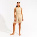 Шорты домашние женские MINAKU: Home collection, бежевые, размер 42