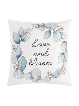 Подушка декоративная «Этель» Love and bloom, 40×40 см, велюр