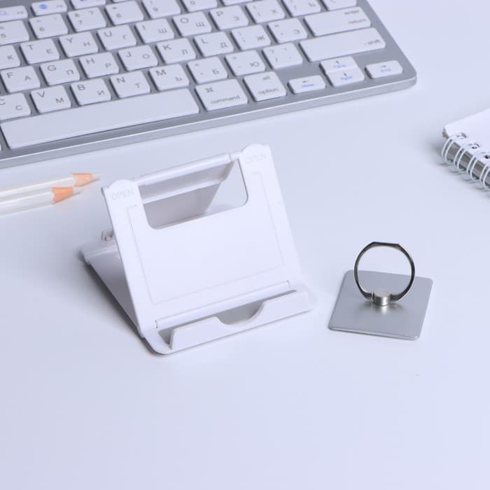 Подарочный набор, подставка для телефона и кольцо на чехол «Первому и лучшему»