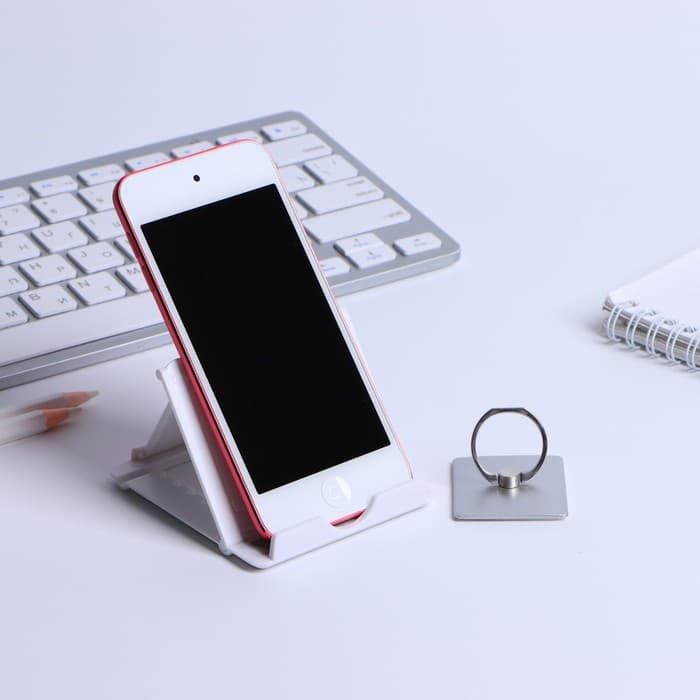 Подарочный набор, подставка для телефона и кольцо на чехол «Первому и лучшему»