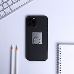 Подарочный набор, подставка для телефона и кольцо на чехол «Самому храброму. 23 февраля»