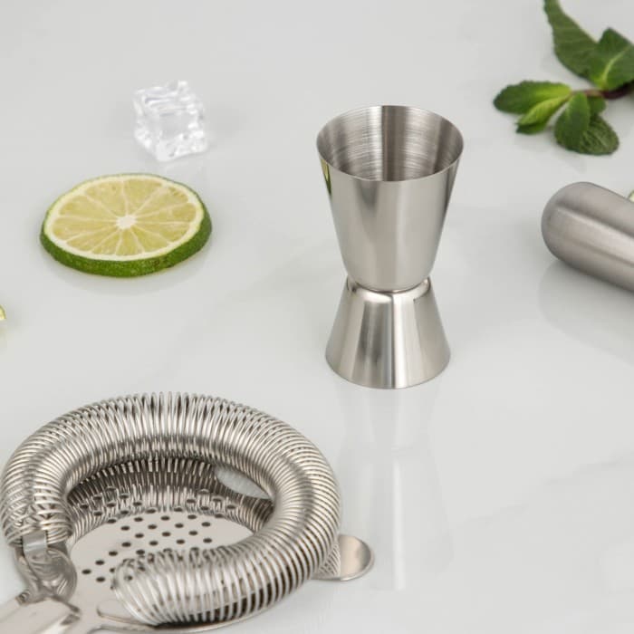 Набор бармена «Компанейский», 17 предметов на подставке, нержавеющая сталь