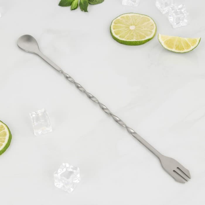 Набор бармена «Компанейский», 17 предметов на подставке, нержавеющая сталь