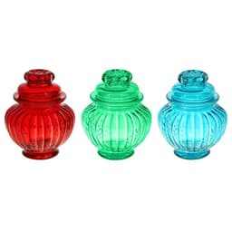 Банка для сыпучих продуктов Доляна «Галерея», 300 мл, 9.5×13 см, стекло, прозрачная