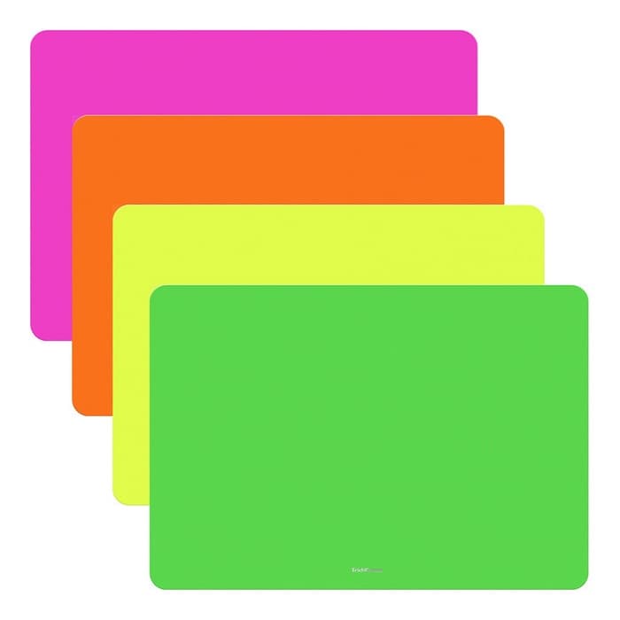 Доска для лепки А4, ErichKrause Matt Neon, 1300 мкм, неоновый МИКС