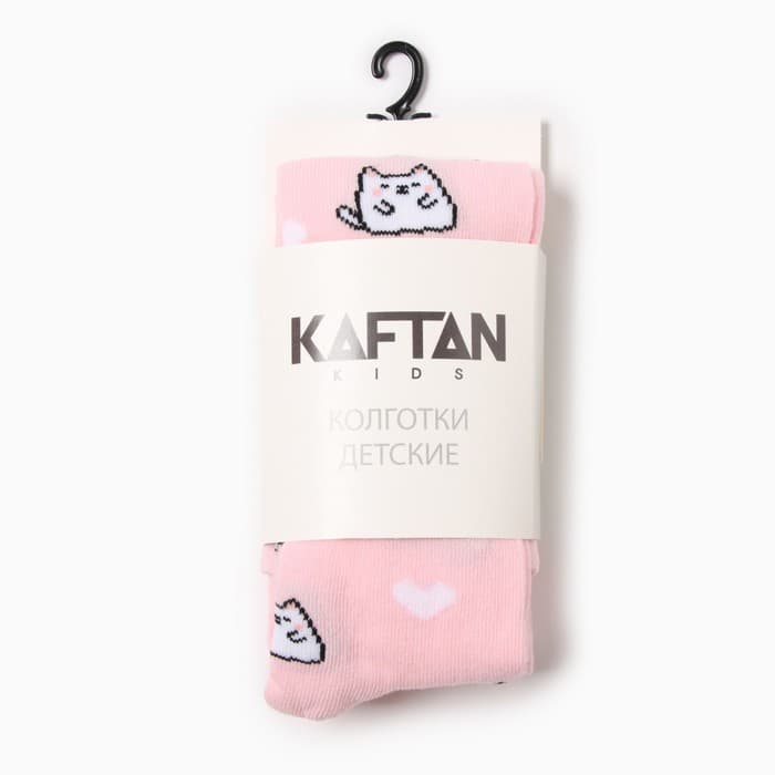 Колготки детские KAFTAN «Котики», рост 92-98 см, розовые