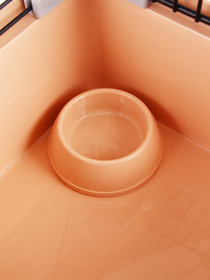 Клетка-мини для грызунов «Пижон» №1, 27×15×13 см, укомплектованная, бежевая