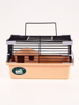 Клетка-мини для грызунов «Пижон» №1, 27×15×13 см, укомплектованная, бежевая