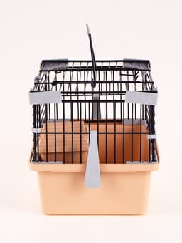 Клетка-мини для грызунов «Пижон» №1, 27×15×13 см, укомплектованная, бежевая