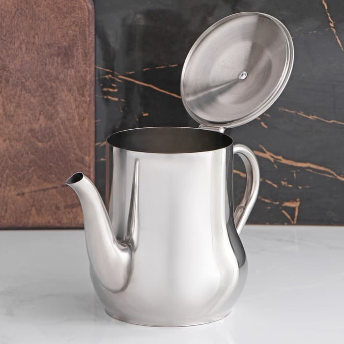 Заварочный чайник «Султан», 1.2 л, нержавеющая 201 сталь, хромированный