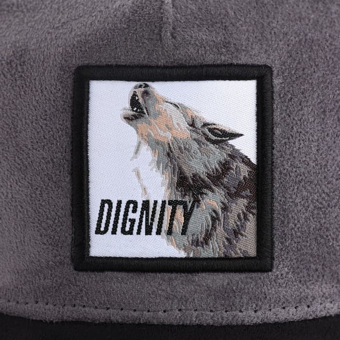 Кепка мужская с сеткой DIGNITY, чёрная, р-р 56