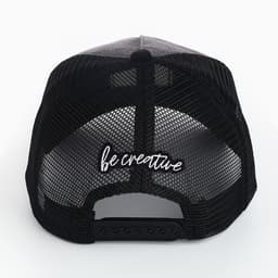 Кепка мужская с сеткой DIGNITY, чёрная, р-р 56