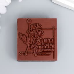 Печать деревянная «Ромашки», 4.7×5 см