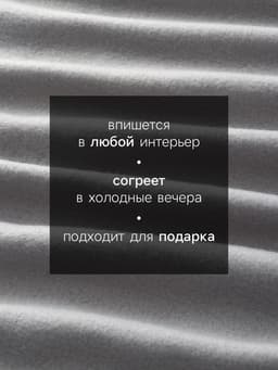 Плед флисовый «Экономь и Я», 150×200 см, 160 г/м², светло-серый
