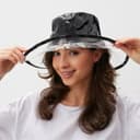 Панама женская MINAKU, чёрная, размер 56-58, ПВХ