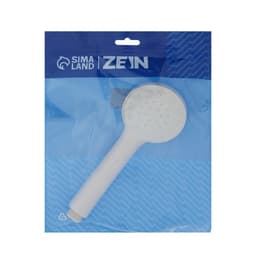 Лейка для душа ZEIN Z0205, 1 режим, пластик, белая