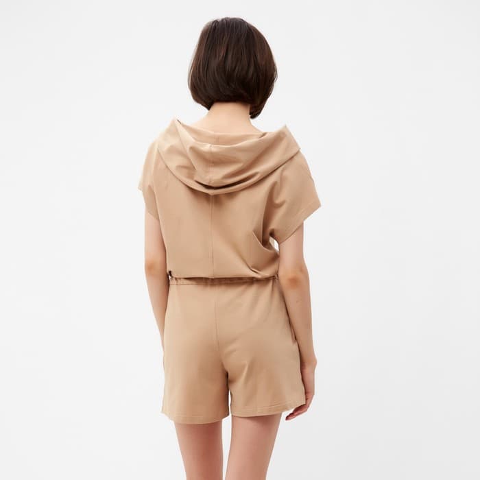 Комбинезон домашний женский MINAKU: Home comfort, бежевый, размер 44