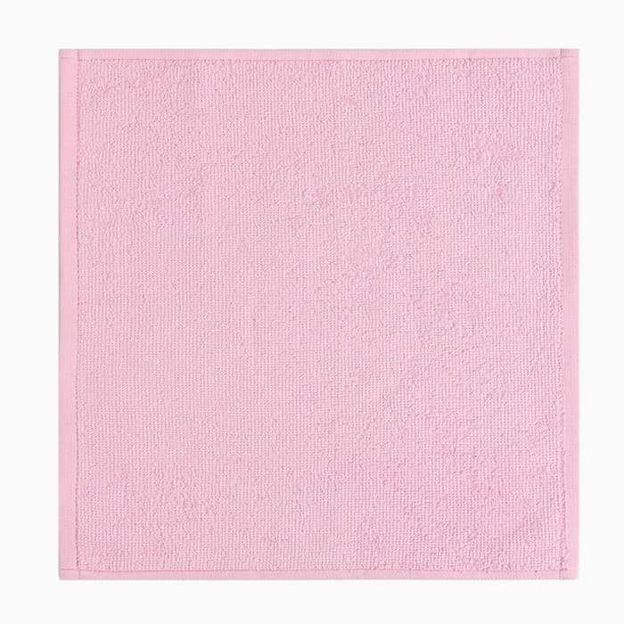 Полотенца махровые «Этель» Beautiful, набор 4 шт., 30×30 см, 100% хлопок, розовые