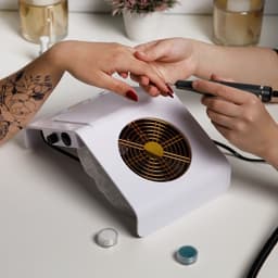 Пылесос для маникюра Luazon LMP-05, 40 Вт, 220 В, 2700 об/мин, 2 мешочка, белый