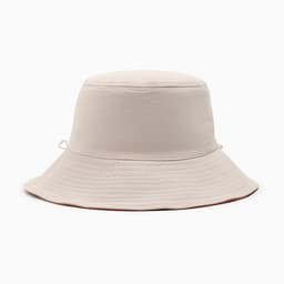 Панама двусторонняя женская MINAKU, цвет розовый, молочный, размер 56