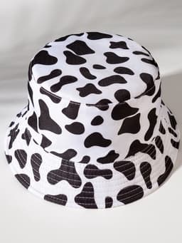 Панама двусторонняя MINAKU, белый, чёрная, размер 58