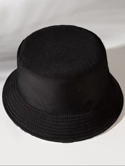 Панама двусторонняя MINAKU, белый, чёрная, размер 58