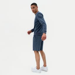 Свитшот мужской MINAKU: Casual collection MAN, размер 52, цвет индиго меланж