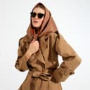 Платок женский MINAKU: Casual Collection, размер 120×80, коричневый