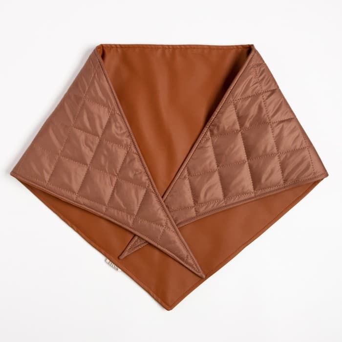 Платок женский MINAKU: Casual Collection, размер 120×80, коричневый