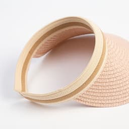 Козырёк плетёный для девочки MINAKU, розовый, размер 50-52