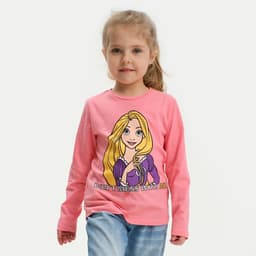 Лонгслив для девочки KAFTAN «Принцесса», розовый, размер 34 (122-128 см)