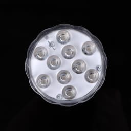 Светильник подводный, 10 LED, 3 Вт, IP68, RGB, от батареек 3хААА (не в компл.)