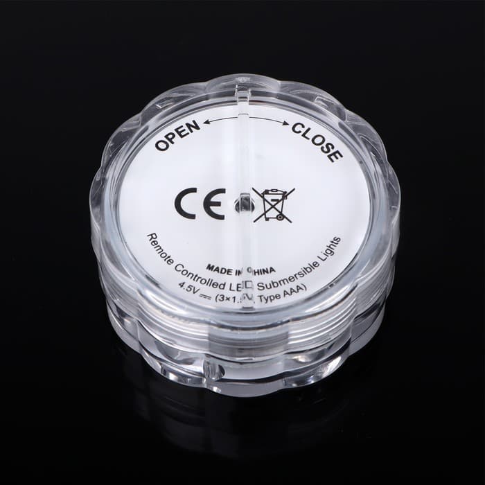 Светильник подводный, 10 LED, 3 Вт, IP68, RGB, от батареек 3хААА (не в компл.)