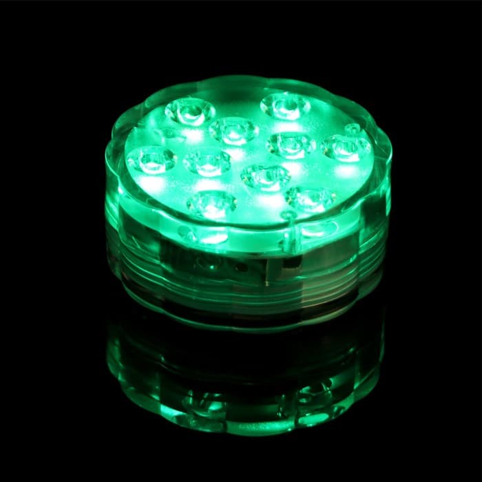 Светильник подводный, 10 LED, 3 Вт, IP68, RGB, от батареек 3хААА (не в компл.)