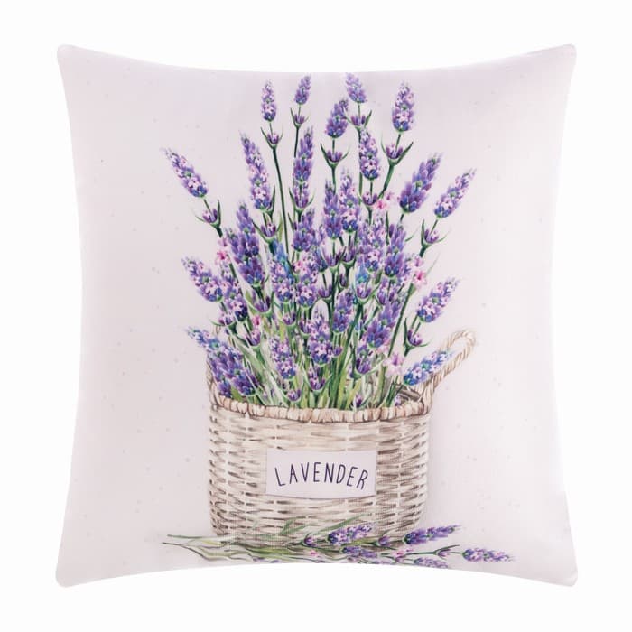 Подушка декоративная «Этель» Lavender, 40×40 см, велюр