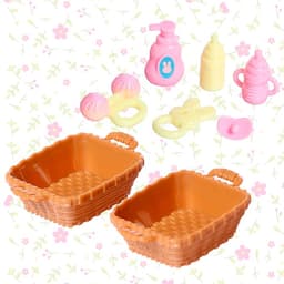 Игровой набор «Зайчик: детская комната» с набором мебели, питомцем и аксессуарами, МИКС