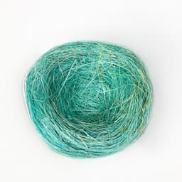 Гнездо, 7 см, крашеная солома, МИКС