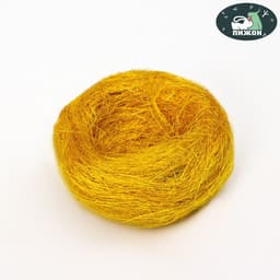 Гнездо, 10 см, крашеная солома, МИКС