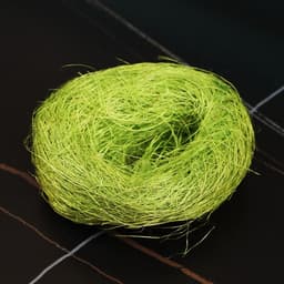 Гнездо, 10 см, крашеная солома, МИКС