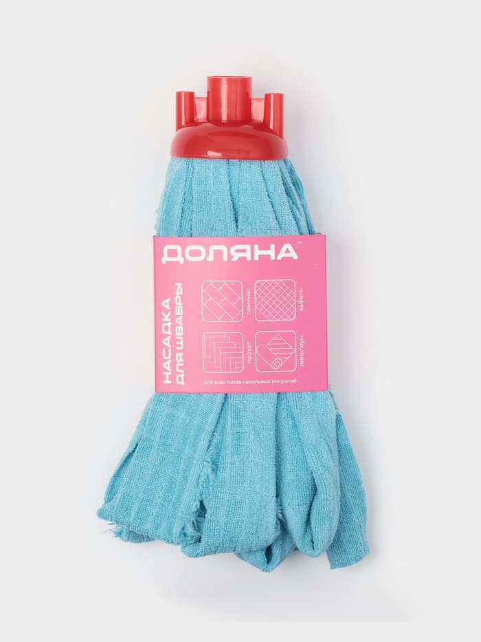Насадка для швабры ленточная Доляна, микрофибра, 28×7×7 см, МИКС
