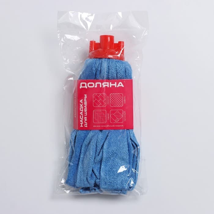 Насадка для швабры ленточная Доляна, микрофибра, 28×7×7 см, МИКС