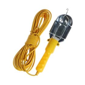 Светильник Luazon Lighting, под лампу E27, переносной, с выключателем, 15 метров, жёлтый